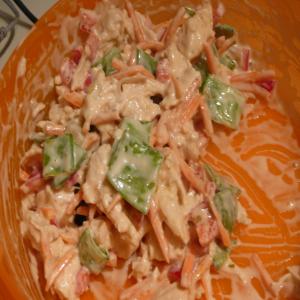 Weight Watchers Chinese Chicken Salad With Creamy Soy Dressing image