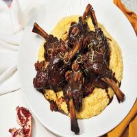 Lamb Shanks With Pomegranate and Walnuts image