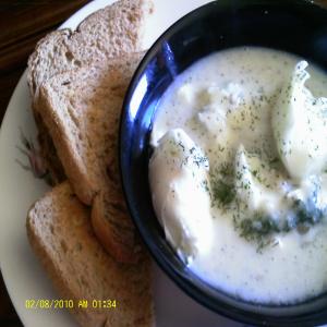 Libby's Poached Eggs With Dill Sauce image