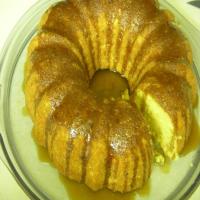 Coconut Rum Cake With Buttered Rum Glaze_image