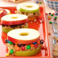 Apple and Peanut Butter Stackers image