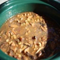 Crock Pot Beef Barley Mushroom Soup_image
