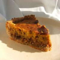 Praline Pumpkin Custard Pie image