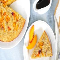 Baked Peach Skillet Pancake Recipe by Tasty_image