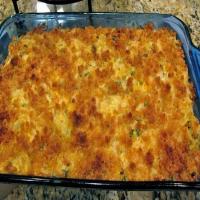 chicken and dressing casserole image