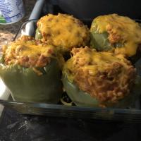 Sausage and Rice Stuffed Peppers image