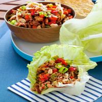 Asian Chicken Lettuce Cups image