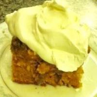 Easy moist Pumpkin cake with Pecan streusel_image