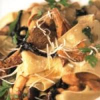 Pappardelle with Mixed Wild Mushrooms image