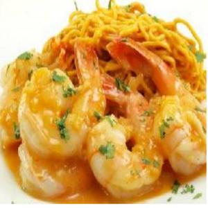 Coconut Curry Shrimp With Spicy Peanut Noodle_image