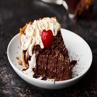 Red Wine Chocolate Pudding Pie Recipe_image