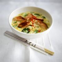 Salmon-Noodle Curry with Coconut Milk_image