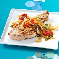 Swordfish with Fennel and Tomatoes image