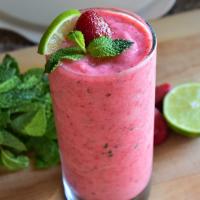 Mint and Fruit Smoothie image
