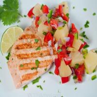 Salmon with Fresh Pineapple Salsa_image