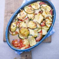 Summer courgette & tomato gratin image