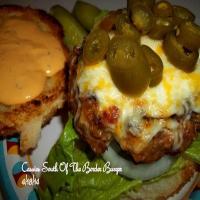 Cass's Juicy South Of The Border Burger_image
