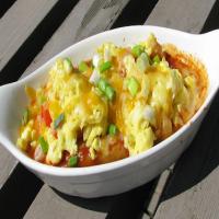 Scrambled Eggs with Tamales image