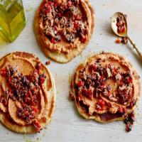 From the Pantry: Tuna, White Bean and Olive Flatbread Pitas image