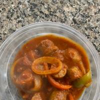 Italian-Style Sausage and Peppers image