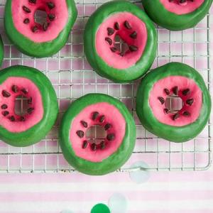Watermelon doughnuts_image