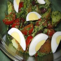 Pesto Nicoise Salad image