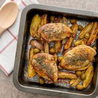 Mediterranean roast chicken_image