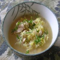 Chicken, Rice and Cabbage Soup image