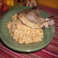 Oven Baked Pork Chops and Rice image