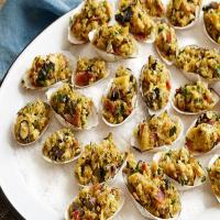 Bacon-Parmesan Grilled Stuffed Clams image
