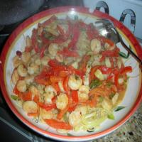 Linguine with Spicy Shrimp Sauce image