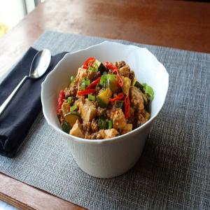 Spicy Pork and Vegetable Tofu image