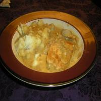 Creamy Dijon Pork Chops With Apples and Onions_image