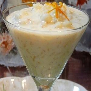 Rice Pudding With Vanilla Bean, Orange and Rum_image