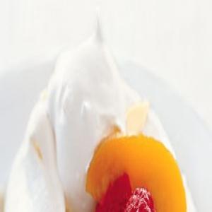 Apricot-Raspberry Pavlovas with Sliced Almonds_image