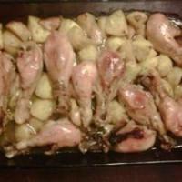 Garlic Chicken with Potatoes image
