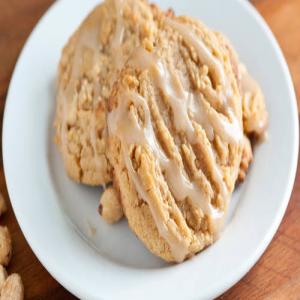 Maple-Glazed Peanut Cookies_image