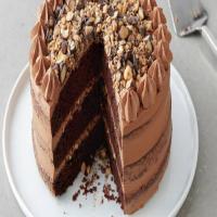 Chocolate-Toffee Crunch Layer Cake image
