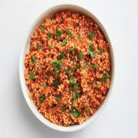 Pearl Couscous with Tomato Sauce_image