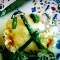 3-Cheese Asparagus Lasagna image