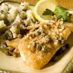 Tilapia with White Wine Caper Sauce_image