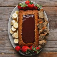 Chocolate Fondue Banana Bread Boat Recipe by Tasty_image