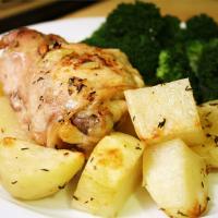 Lebanese Chicken and Potatoes_image