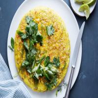 Grain Frittata With Chile, Lime and Fresh Herbs image