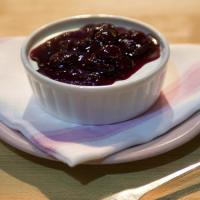Concord Grape and Dried-Cranberry Compote image