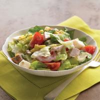 Chopped Salad with Spicy Pork and Buttermilk Dressing image