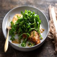 Soy-Ginger Chicken With Greens image