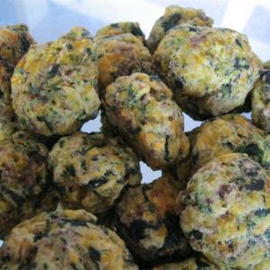 Sausage Balls with Spinach_image