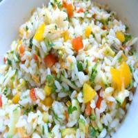Mediterranean Rice Salad with Vegetables image