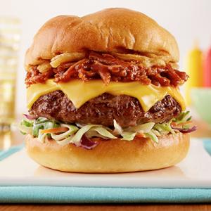 BBQ Pulled Pork Burger Recipe - (4.5/5) image